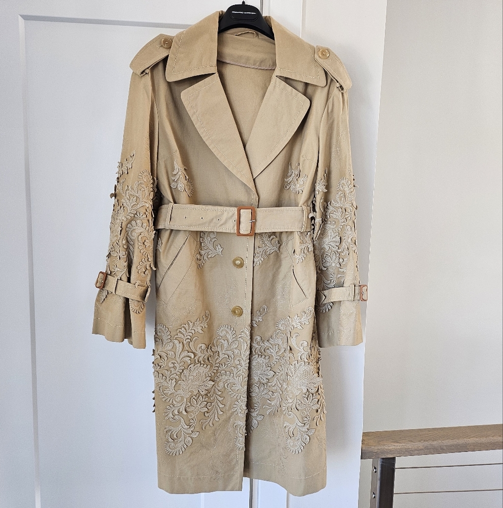 Ermanno Scervino trench coat size 40 it - Picture 3 of 6